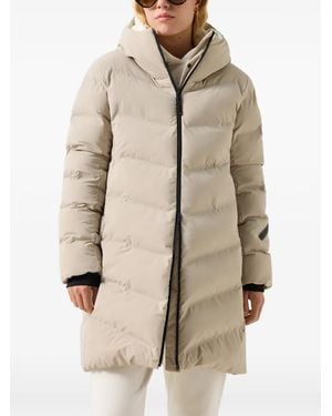 Bogner Fire + Ice Tec-Aen Quilted-Hooded Coat - Natural