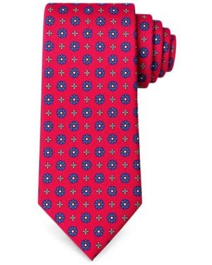Bona Furtuna Krawatte Mit Geometrischem Print - Pink