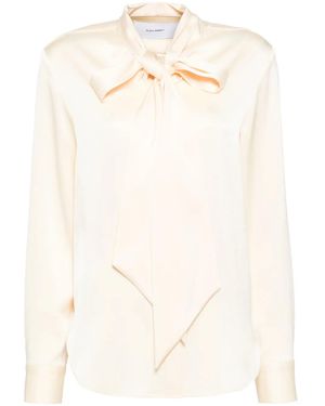 Alex Perry Tie Shirt - Natural