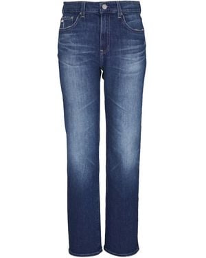 AG Jeans Stretch-Cotton Jeans - Blue