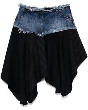 ANDERSSON BELL Fringe Detailing Skirt - Blue