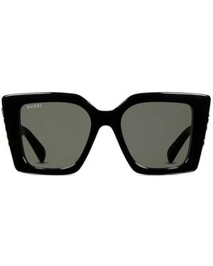 Gucci Cat-Eye-Frame Sunglasses - Black