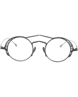 Rigards Gafas Con Montura Redonda - Negro