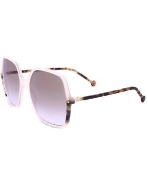 Carolina Herrera Gafas De Sol Con Montura Geométrica - Blanco