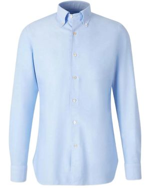 Luigi Borrelli Napoli Button-down shirt - Blau