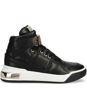 Guess Leather Trainers - Black