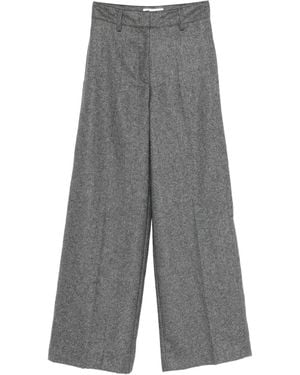 Marc O' Polo Wide-Leg Palazzo Pants - Gray