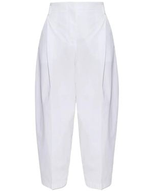 Jacquemus Miami Straight-Leg Trousers - White