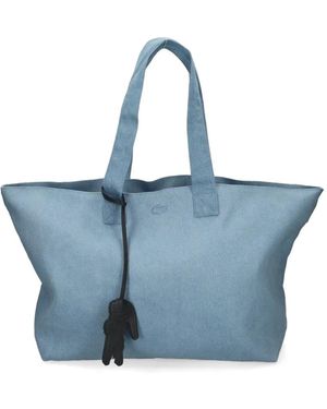 Lacoste Extra-Large Summer Pack Tote Bag - Blue