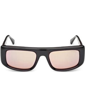 GUESS EYEWEAR Lunettes De Soleil Marfa À Monture Rectangulaire - Neutre