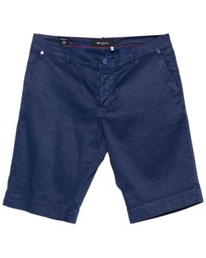 Kiton Short À Boutonnière - Bleu
