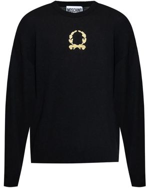 Moschino ロゴ プルオーバー - ブルー