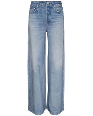 Rag & Bone Sofie Wide-Leg Jeans - Blue