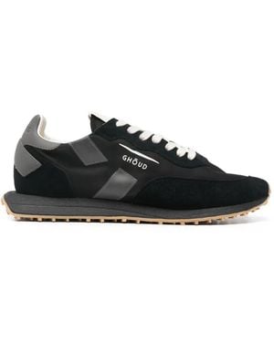 GHŌUD Panelled Trainers - Black