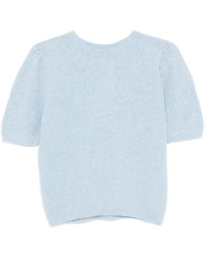Liu Jo Pullover mit Rundhalsausschnitt - Blau
