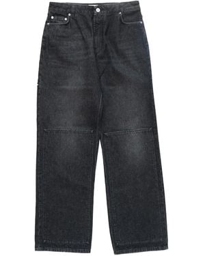 Jean Paul Gaultier Cut-Out Denim Jeans - Blue
