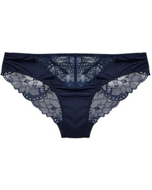 Hanro Azella Lace Briefs - Blue