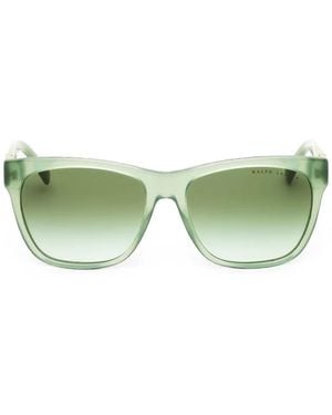 Ralph Lauren The Ricky Ii Rectangle-Frame Sunglasses - Green