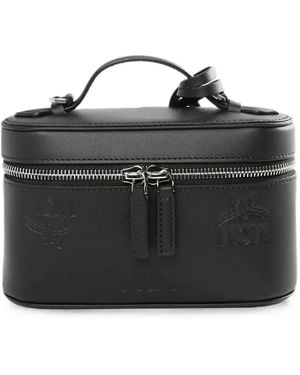 MCM Mini Aren Vanity Bag - Black