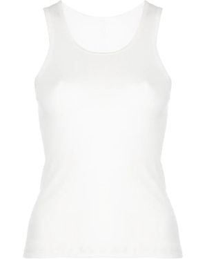 Wardrobe NYC Release 04 Ribbed Tank Top - White