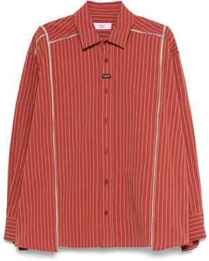 Martine Rose Striped Shirt - Red