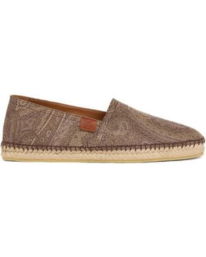 Etro Arnica Jacquard Espadrilles - Brown
