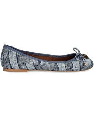 Kurt Geiger Eagle Ballerina Shoes - Blue