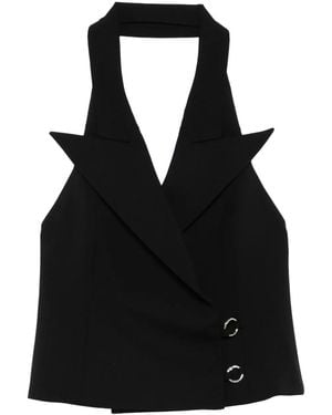 MEDEA Rings-Details Vest - Black
