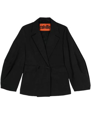 Colville Blazer Doppiopetto - Nero