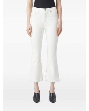 Closed Hi Sun Flared Jeans - White