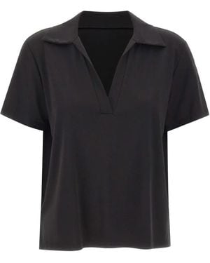 Kaos V-Neck Short-Sleeve T-Shirt - Black