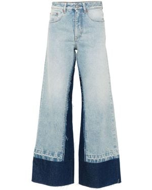 MM6 by Maison Martin Margiela Single-Stitch Jeans - Blue