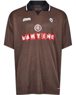 Martine Rose Football Top - Red