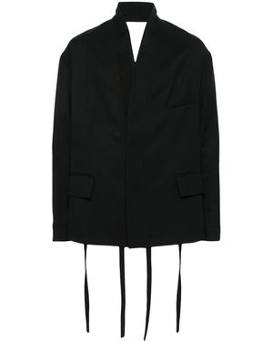 Mordecai Wool Jacket - Black