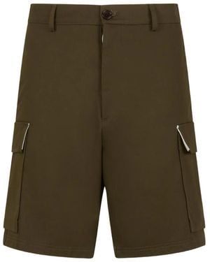 Marni Cargo-Shorts aus Gabardine - Grün
