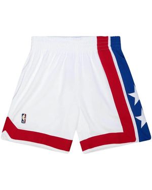 Mitchell & Ness Nba Alternate Track Shorts - Red