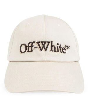 Off-White c/o Virgil Abloh Bookish Baseball Cap - Natural
