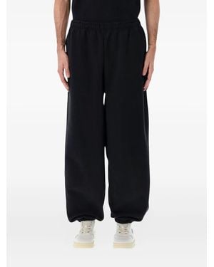 Arte' Logo-Print Track Pants - Black