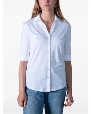 ANONYM APPAREL Camisa Lili Con Botones - Blanco