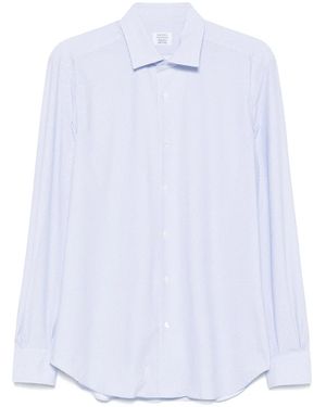 Mazzarelli Printed Shirt - White