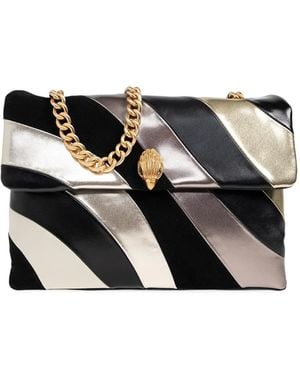 Kurt Geiger Large Kensington chain shoulder bag - Schwarz