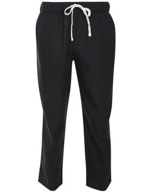 Marané El Ocho Elasticated-Waistband Trousers - Black