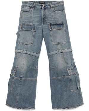 Balenciaga Cargo-Jeans - Blau