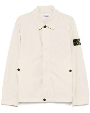Stone Island Compass-Badge Jacket - Natural