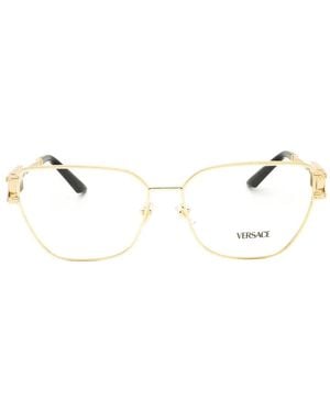 Versace Cat-Eye Frame Glasses - Natural