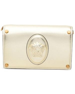 Versace Medusa-Detail Mini Bag - Natural