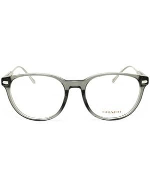 COACH Round-Frame Glasses - Gray