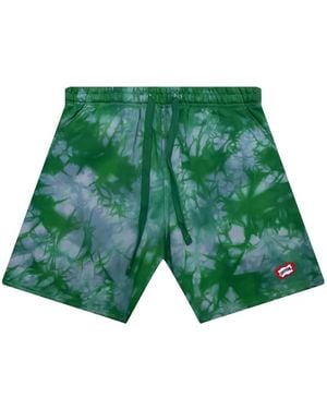 ICECREAM Tie-Dye Shorts - Green