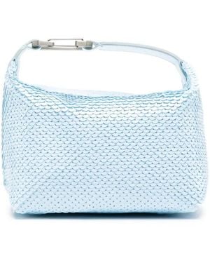 Eera Sac Cabas Moon À Ornements De Sequins - Bleu