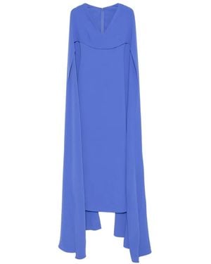 Solace London Morgan Maxi Dress - Blue